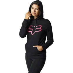 Fox Racing Womens Boundary Black/Pink Pullover Hoodie 9 Fox Racing Womens Boundary Black/Pink Pullover Hoodie -Fox Racing 26523285 5
