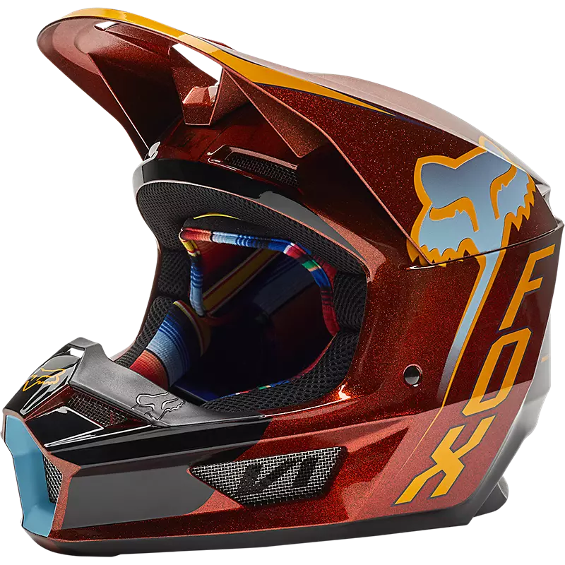 Fox Racing Youth V1 Cntro Helmet 2 Fox Racing Youth V1 Cntro Helmet - Image 2