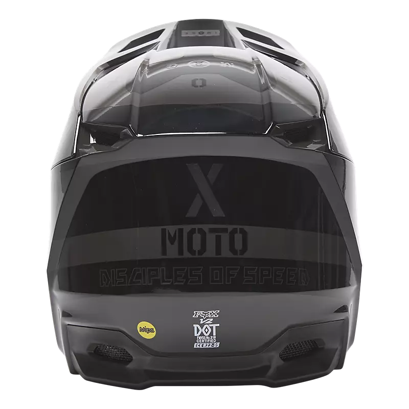 Fox Racing V2 Nobyl Black Helmet 4 Fox Racing V2 Nobyl Black Helmet - Image 4