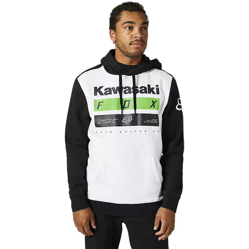 Fox Racing Kawi Stripes Pullover Hoodie 1 Fox Racing Kawi Stripes Pullover Hoodie