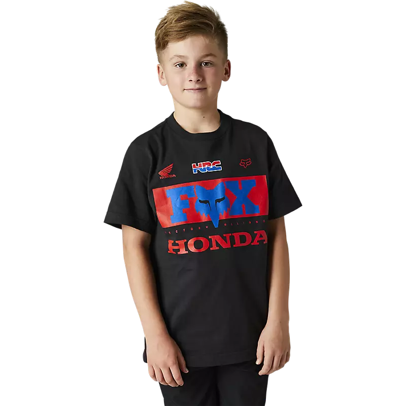 Fox Racing Youth Honda Fox Head Tee 1 Fox Racing Youth Honda Fox Head Tee