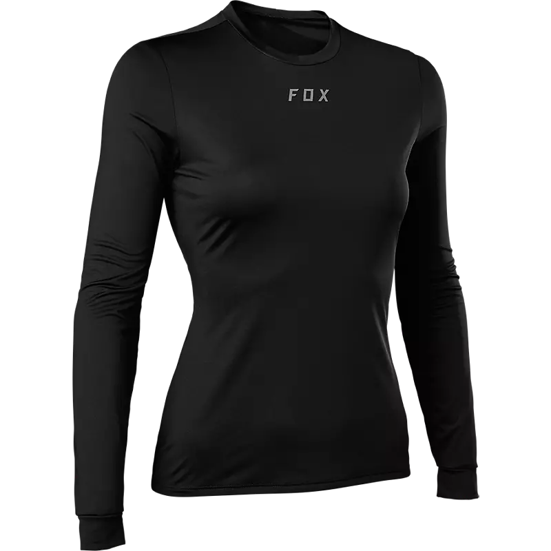 Fox Racing Womens Fox Tecbase Long Sleeve Base Layer Shirt 1 Fox Racing Womens Fox Tecbase Long Sleeve Base Layer Shirt
