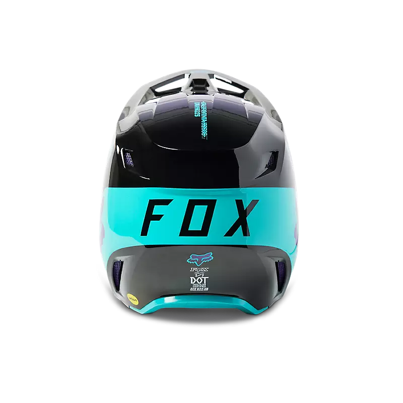 Fox Racing Youth V1 Toxsyk Helmet 6 Fox Racing Youth V1 Toxsyk Helmet - Image 6
