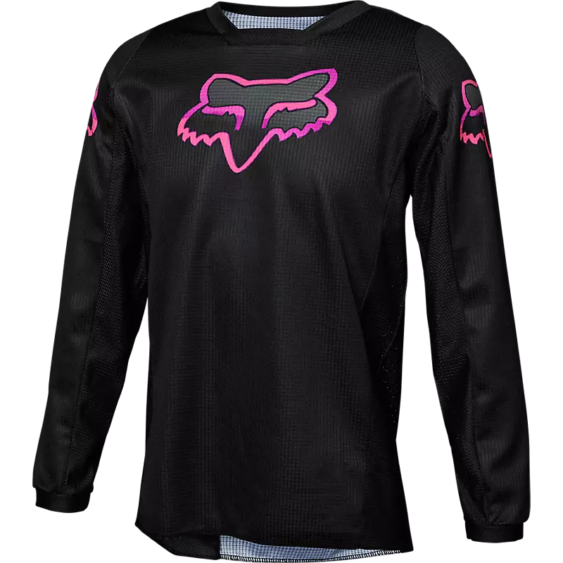 Fox Racing Youth Girls Blackout Jersey 3 Fox Racing Youth Girls Blackout Jersey - Image 3