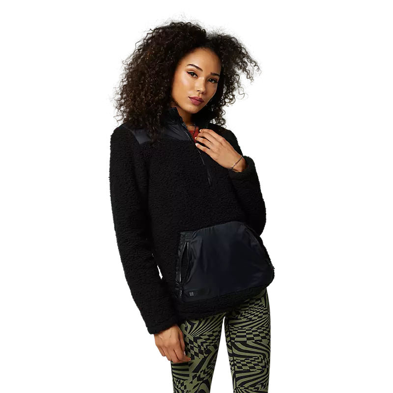 Fox Racing Womens Geology Sherpa Lined Sweatshirt 1 Fox Racing Womens Geology Sherpa Lined Sweatshirt