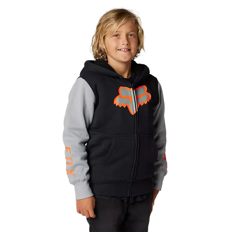 Fox Racing Youth Leed Sherpa Lined Sweatshirt 1 Fox Racing Youth Leed Sherpa Lined Sweatshirt