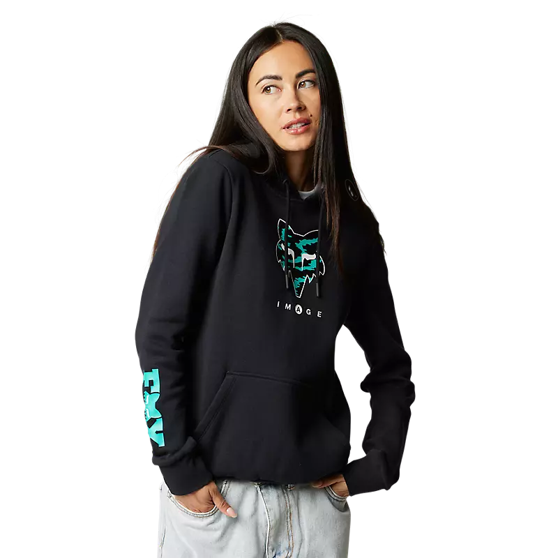 Fox Racing Womens Nuklr Pullover Hoodie 2 Fox Racing Womens Nuklr Pullover Hoodie - Image 2