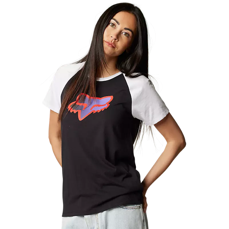 Fox Racing Womens Fgmnt Raglan Tee 2 Fox Racing Womens Fgmnt Raglan Tee - Image 2