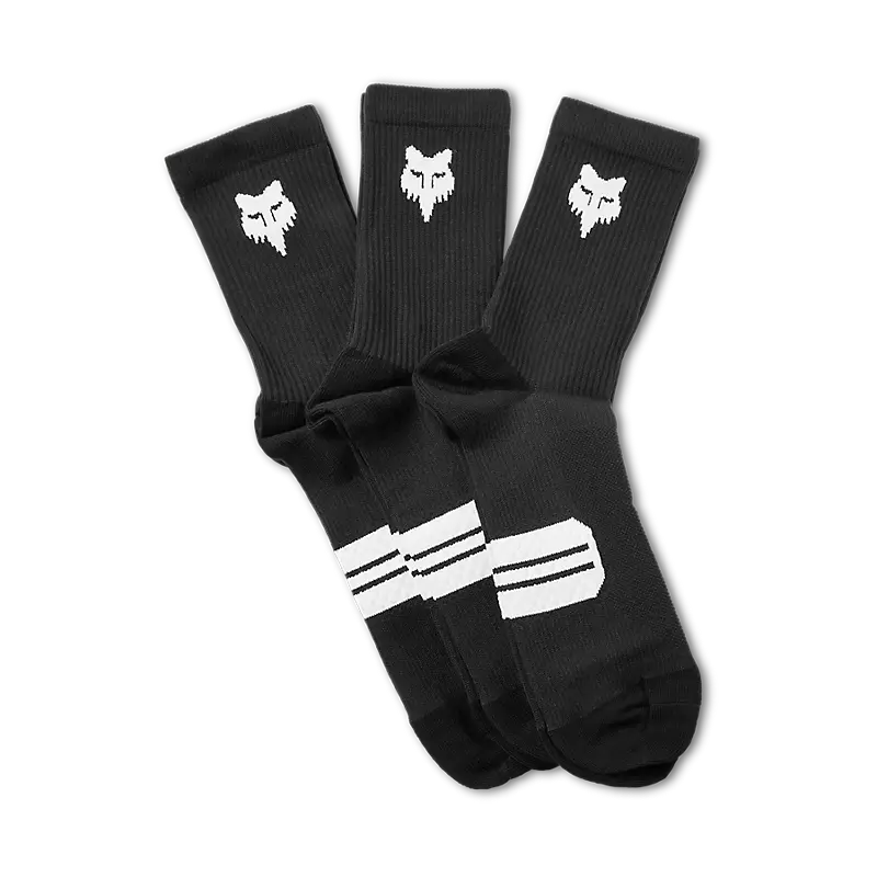Fox Racing Ranger Black 6" Socks 2 Fox Racing Ranger Black 6" Socks - Image 2